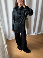 Silk blend oriental jacket