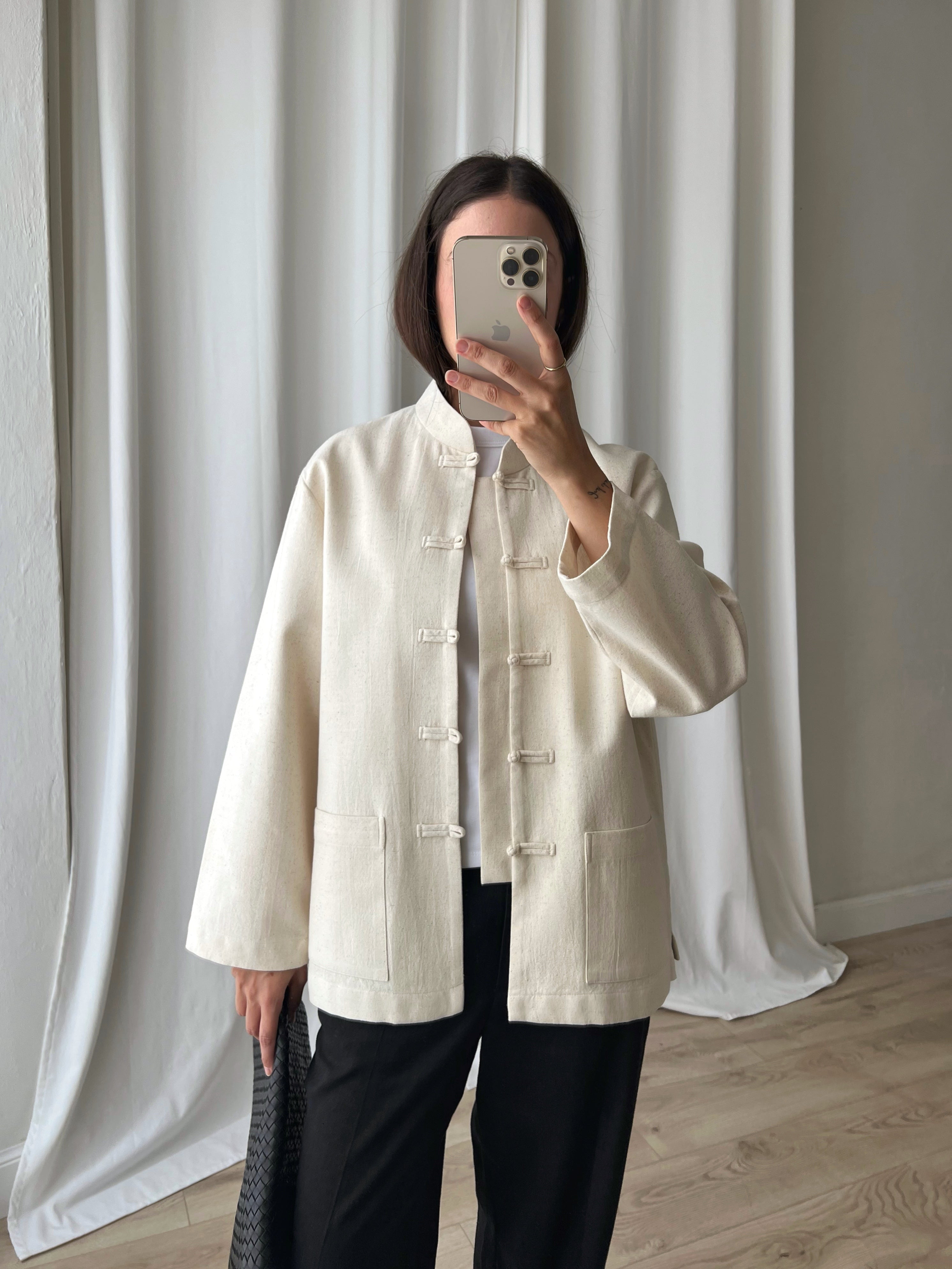 Pure cotton oriental jacket