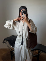 100% Linen shirt - Sabbia