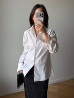 Loro Piana pure cotton white shirt