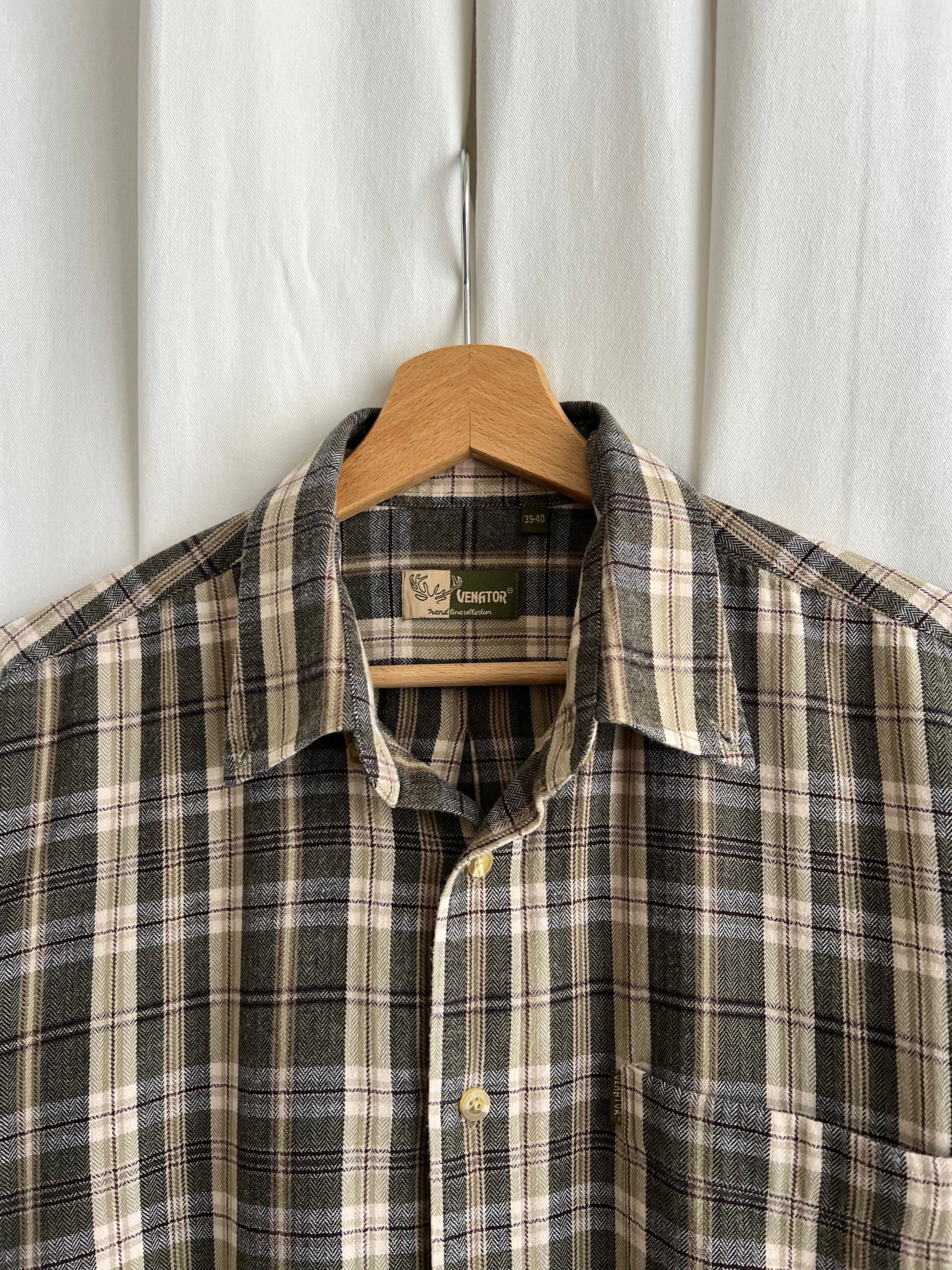 Pure cotton checked shirt