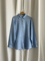 100% Linen comfy shirt - Cielo