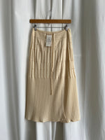 Made in Italy pure wool cream skirt