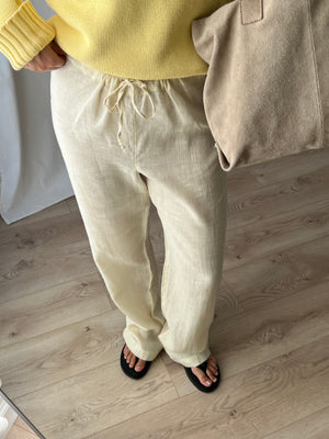 Made in Italy 100% linen pants