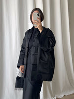 Pure silk oriental down jacket