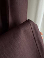 Tailored 100% linen pants - Cacao