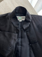 Pure silk oriental down jacket