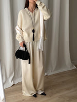 100% merino wool soft pull - Latte