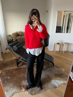80% kid mohair soft pull - Chili
