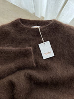 74% kid mohair soft pull - Chocolate