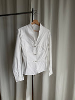 NaraCamicie cotton white shirt