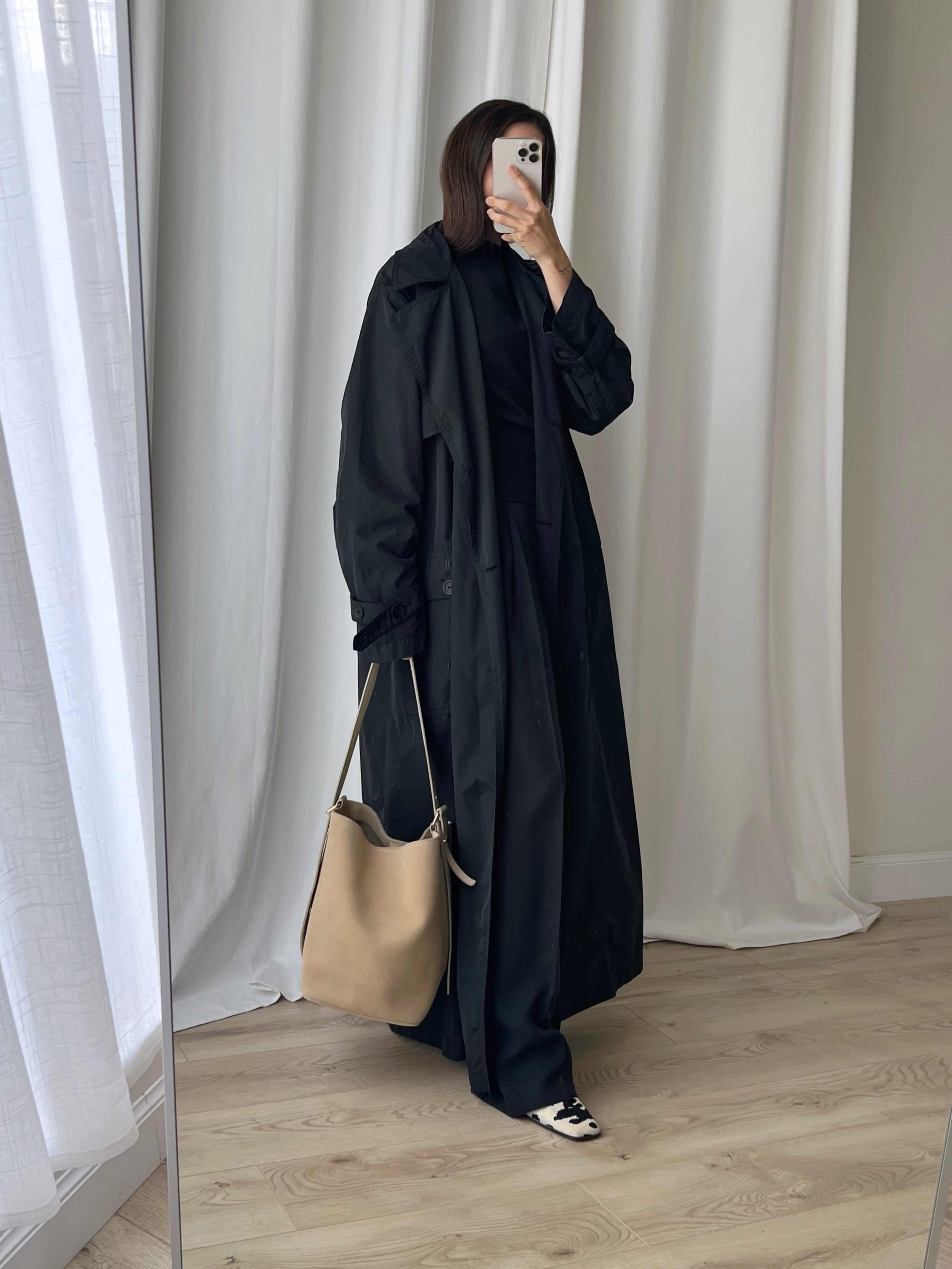 Sillabe Studio bucket bag - Almond cream