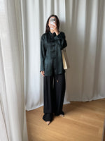 Silk blend oriental jacket