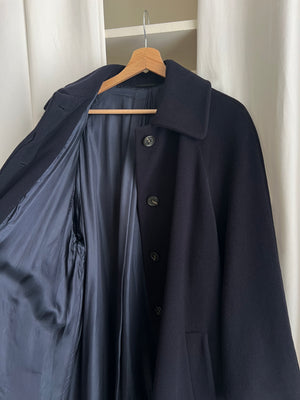 Pure wool classic blue coat