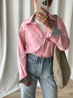 Aquascutum cotton pink shirt