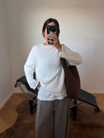 100% Cotton pull - White