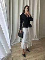 Cacharel corsage black jacket