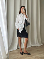 Blunauta silk blend oriental skirt