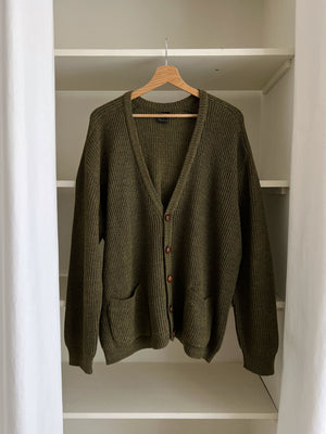 Made in Italy wool blend cardigan