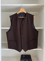Sisley brown vest