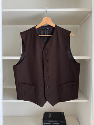 Sisley brown vest