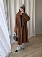 Valentino pure wool biscuit coat