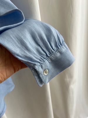 100% Linen comfy shirt - Cielo