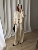 100% merino wool soft pull - Latte