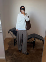 100% Cotton pull - White