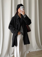 Marella pure wool grey coat