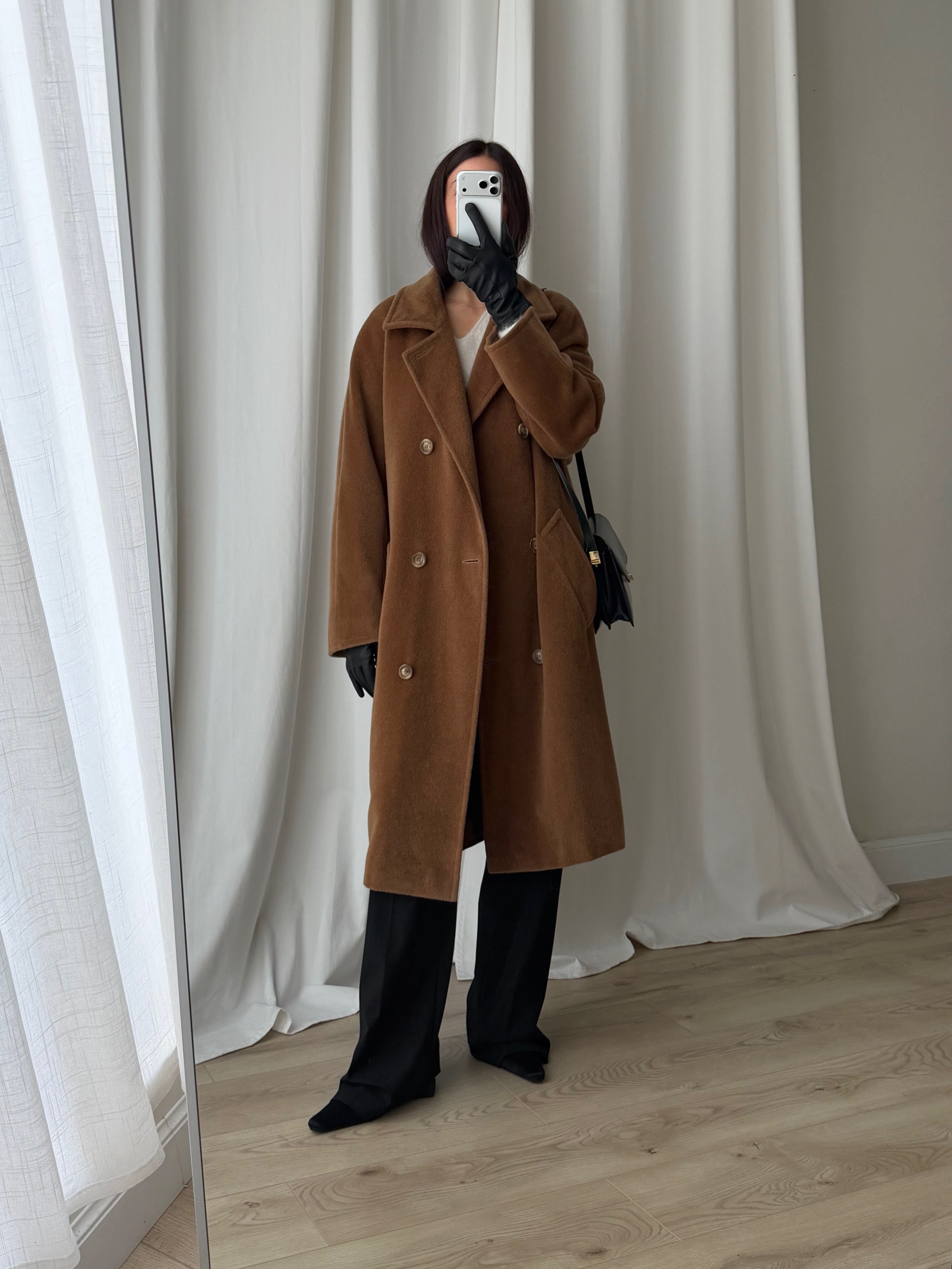 MaxMara Iconic pure wool biscuit coat