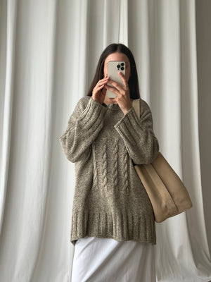Jil Sander pure cotton oversize pull
