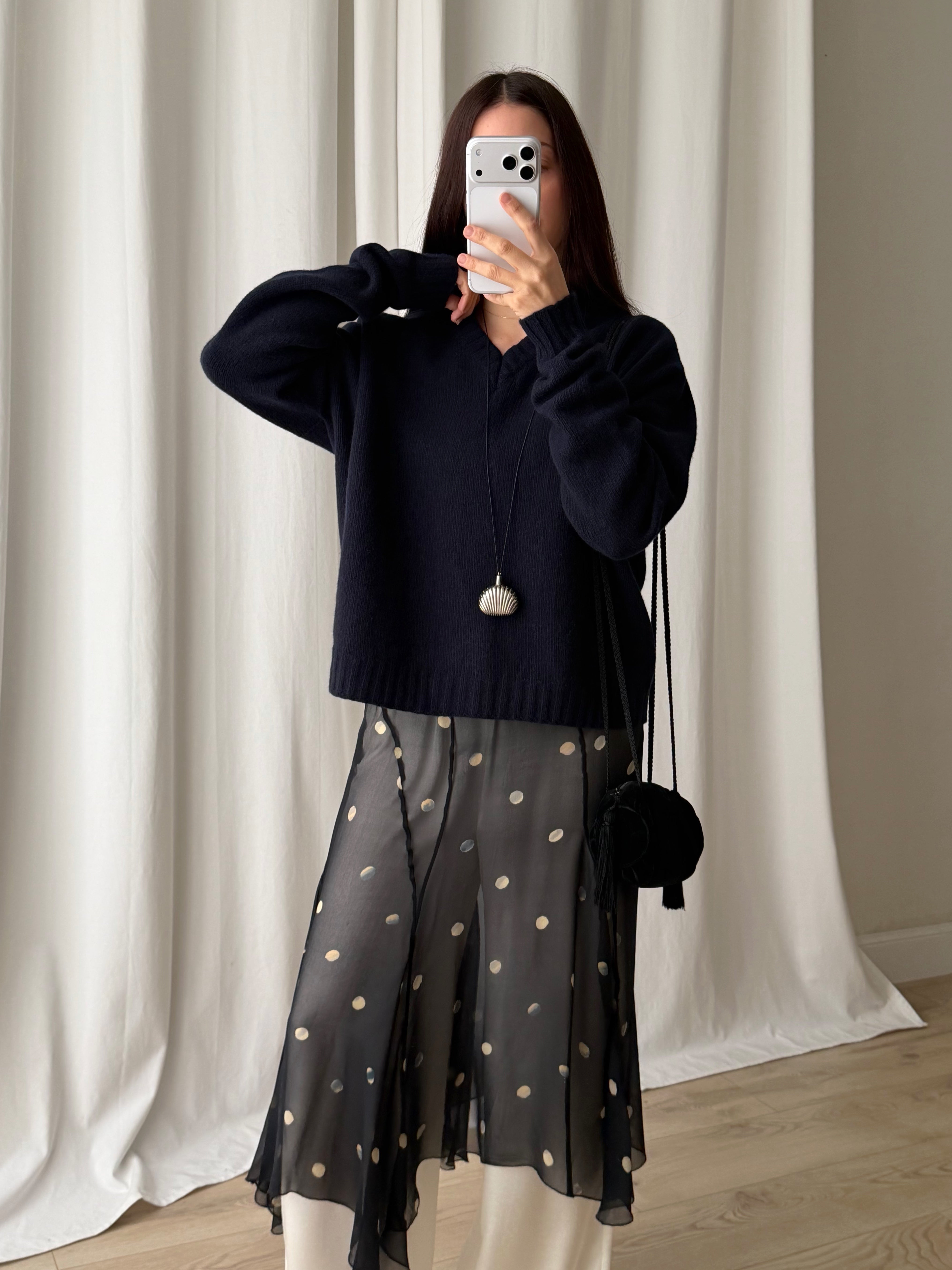 100% merino wool soft pull - Mirtillo