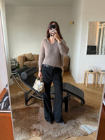 80% kid mohair soft pull - Cacao