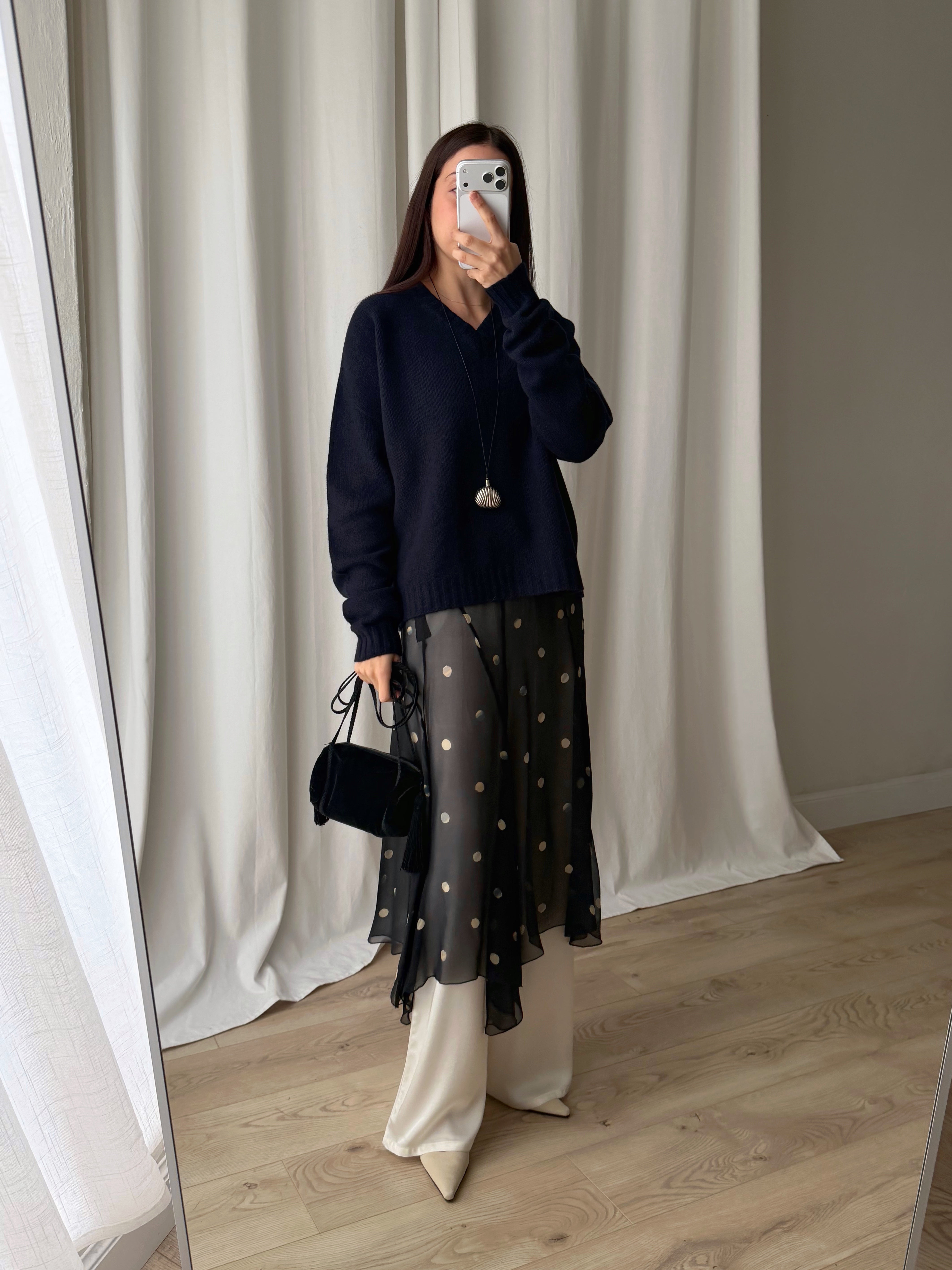 100% merino wool soft pull - Mirtillo