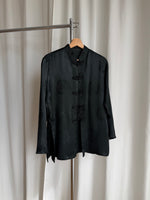 Silk blend oriental jacket