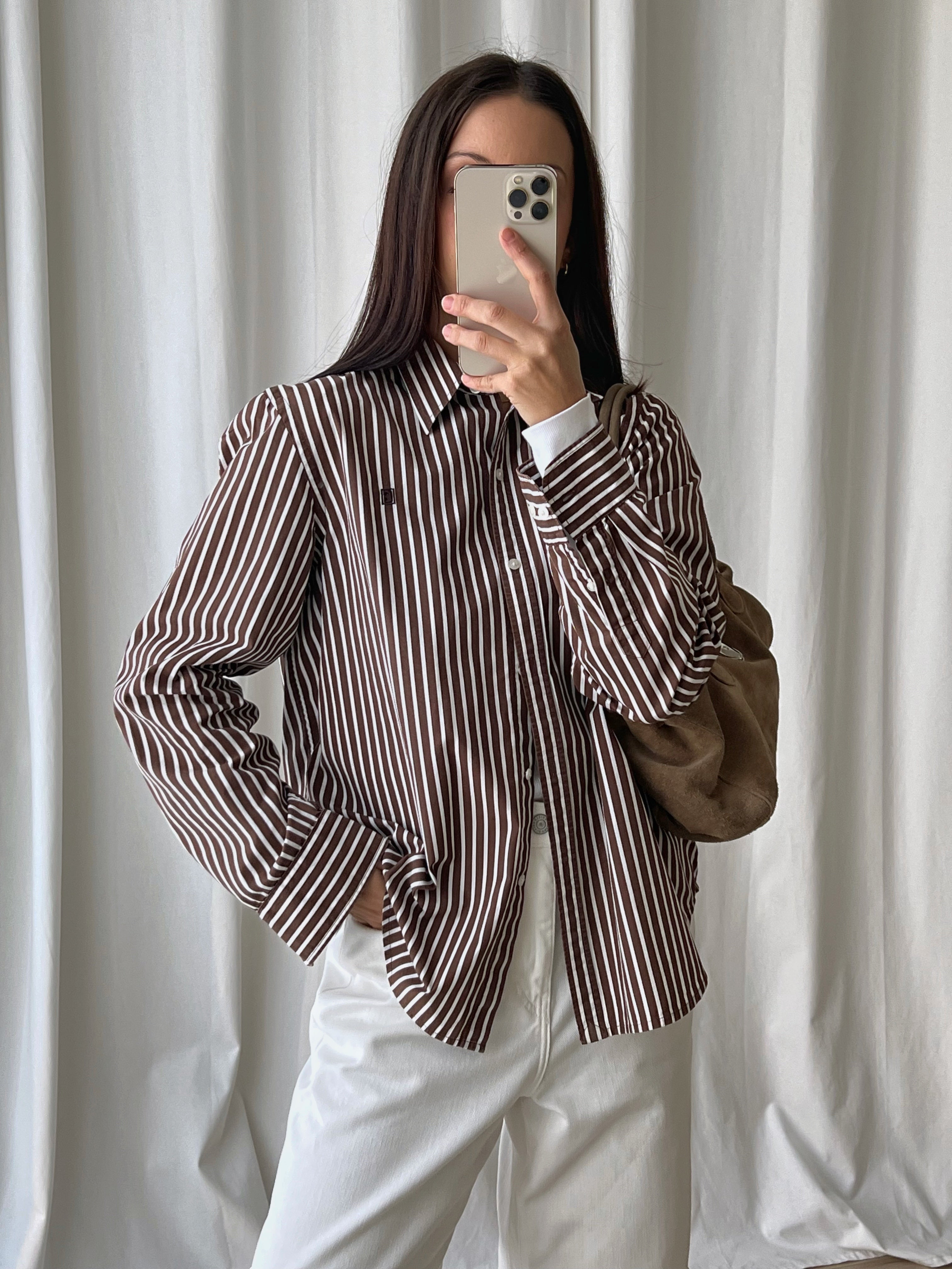 100% Cotton striped shirt