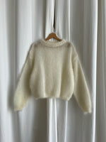 80% kid mohair soft pull - Latte