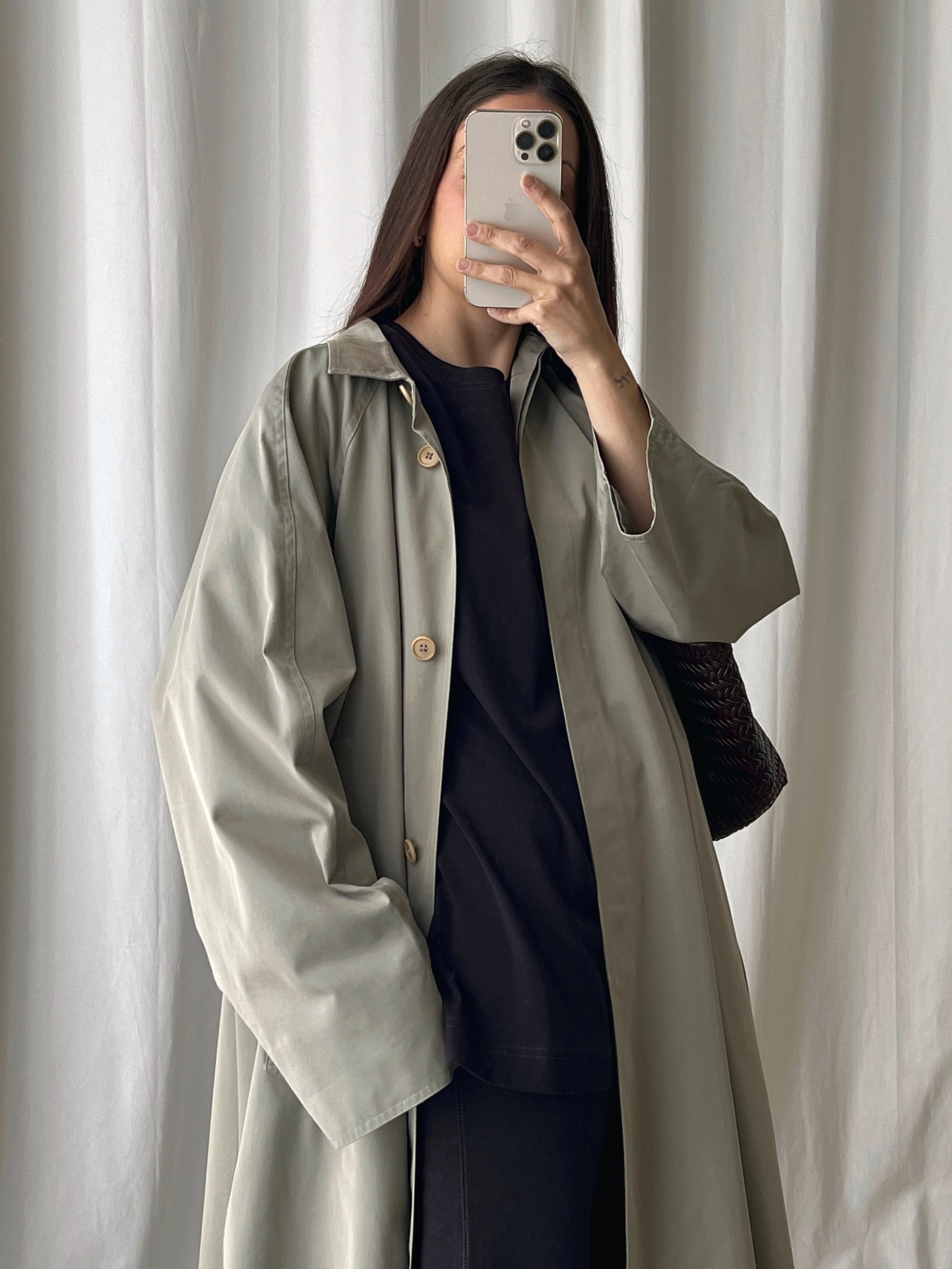 MaxMara Weekend pure cotton wide trench