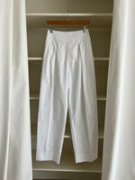 Sportmax cotton white pants