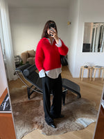 80% kid mohair soft pull - Chili