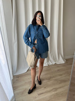 100% cotton denim shirt