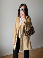 Real leather zebra bag