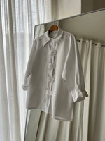 Pure linen white shirt