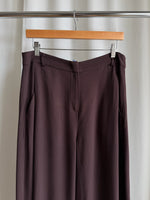 Pure viscose tailored pants - Coffee