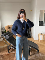 80% kid mohair soft pull - Notte