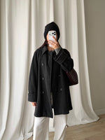 Marella pure wool grey coat