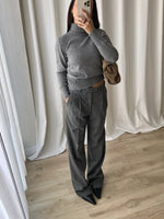 Made in Italy pure wool grey pants