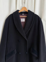 Lancetti pure wool blue coat