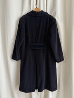 Lancetti pure wool blue coat